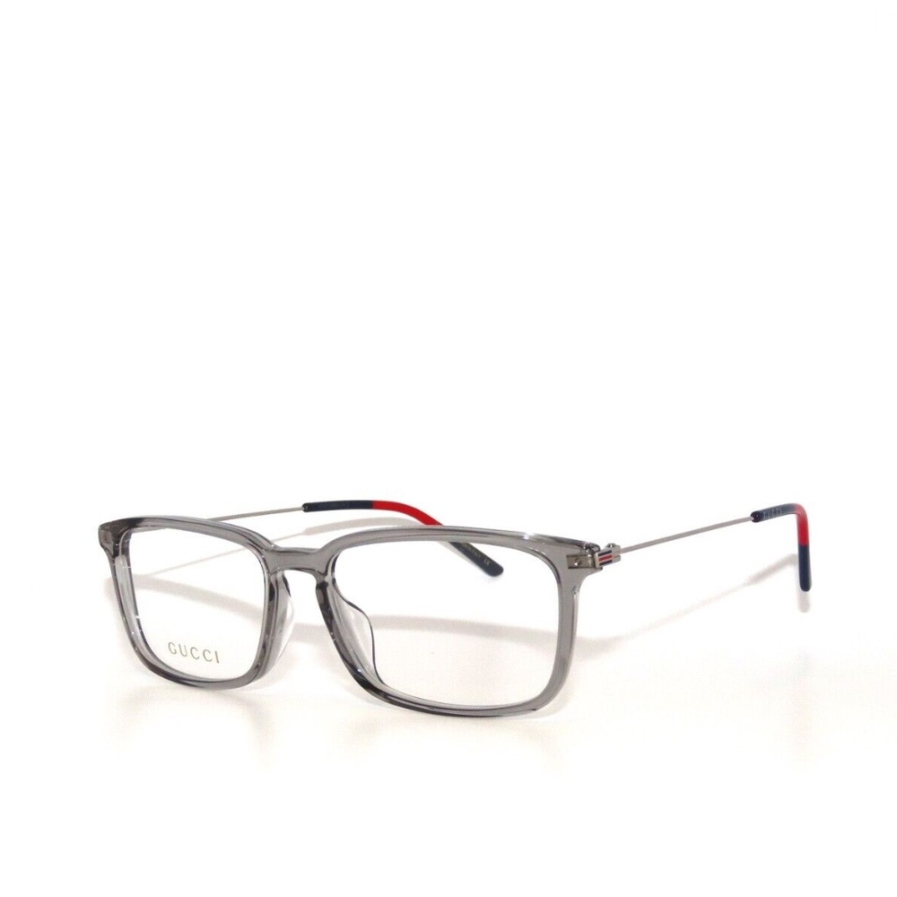 Gucci GG1056OA 003 56 1056OA Gray Silver Eyeglasses 1056 - Picture 2 of 6